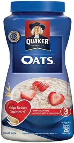 Quaker Oats Jar 900g – 100% Whole Grain Oats for a Healthy & Nutritious Breakfast - Image 4