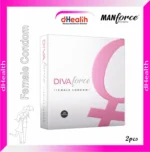Diva Force Female Condom, 2 Count