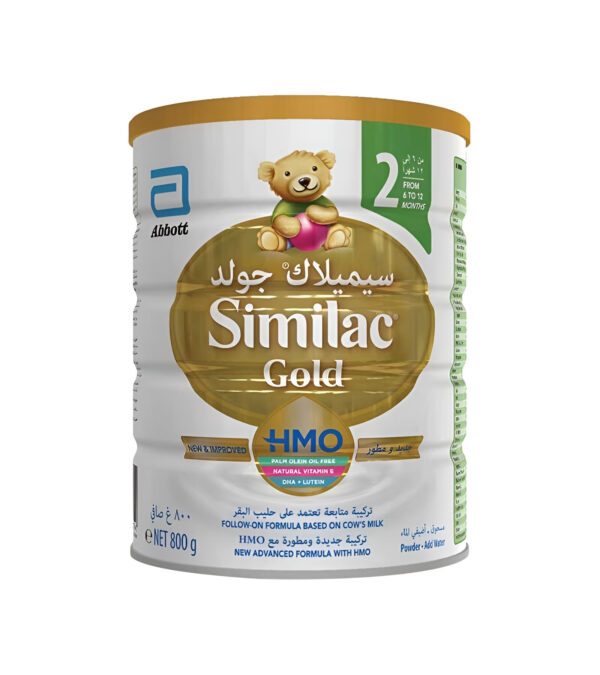 Similac Gold 2 HMO Baby Formula Milk 800gm, Made in Dubai - Image 2