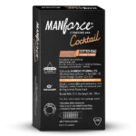 Manforce Cocktail Chocolate & Hazelnut condom-10's - Image 2