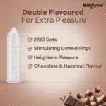 Manforce Cocktail Chocolate & Hazelnut condom-10's - Image 3