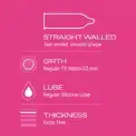 Durex Extra Thin Bubblegum Flavoured - 03 Condoms - Image 3