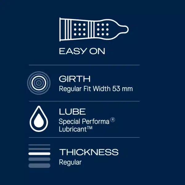 Durex Mutual Climax - 03 Condoms - Image 3