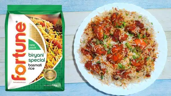 Fortune Special Biryani Basmati Rice Indian 1kg – Extra-Long Aromatic Rice for Perfect Biryani - Image 3
