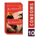 Kohinoor Xtra Time Pleasure Condoms - 10PCS - Condom