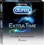 Durex Extra Time Condom 3pcs Box | Made In India |
