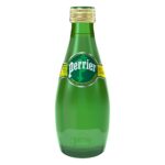 Perrier Sparkling Natural Mineral Water Glass Bottle 330ml - Image 2