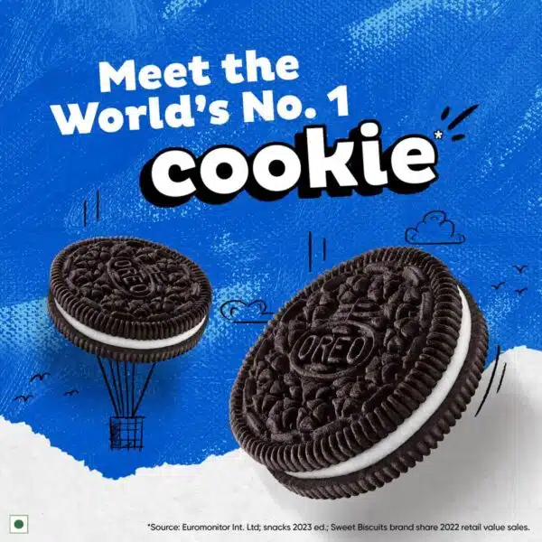 Oreo Cream Biscuits original 46.3gm 12pc Indian - Image 2