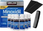 Kirkland Signature Topical Minoxidil 5% Extra Strength for Men Hair Regrowth Treatment 1 Month Supply