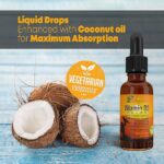 Vitamin D Drops for Infants - Baby Vitamin D Drops 1000 IU 2Fl Oz - Liquid Vitamin D3 Organic with Max Absorption Formula for Newborn, Toddlers, Kids and Adults - Image 4
