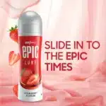 MANFORCE Epic Strawberry Lube | Water-based Lubricant  (60 ml)
