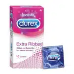 Durex Extra Ribbed - 03 Condoms