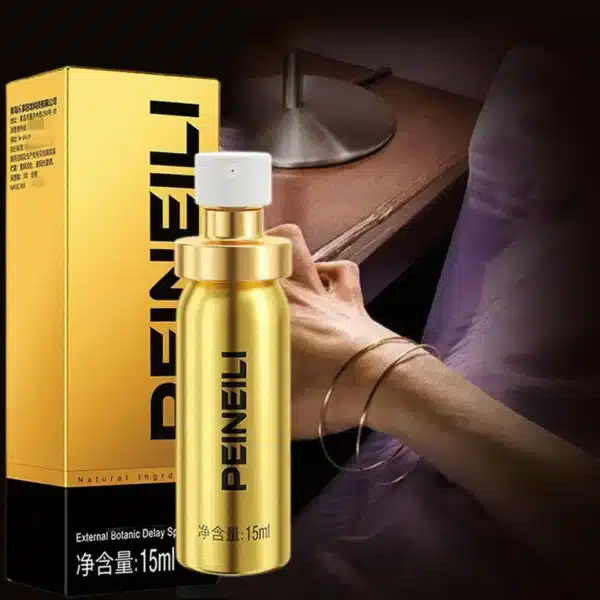 Gold Stronger Peineili Delay Spray Delay Sex Spray for Men - Image 2