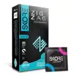 Skore Zig Zag Condom-10's