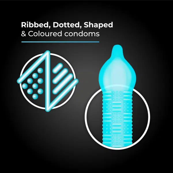 Skore Zig Zag Condom-10's - Image 3