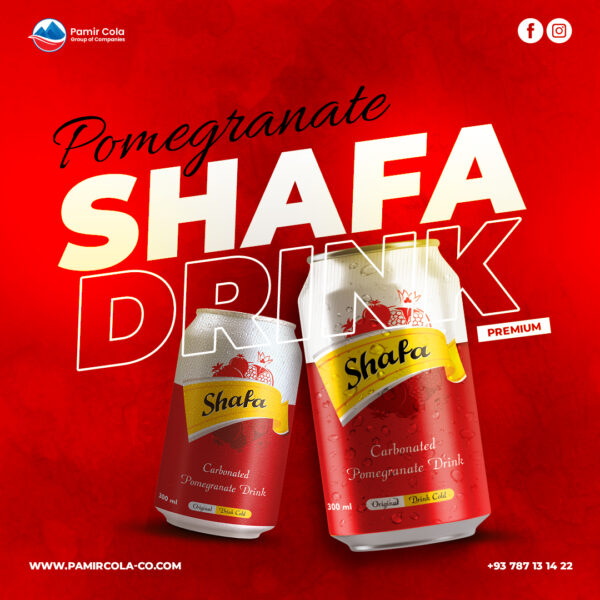 Shafa Pomegranate Drink 300ml, Made in Afganistan - Image 4