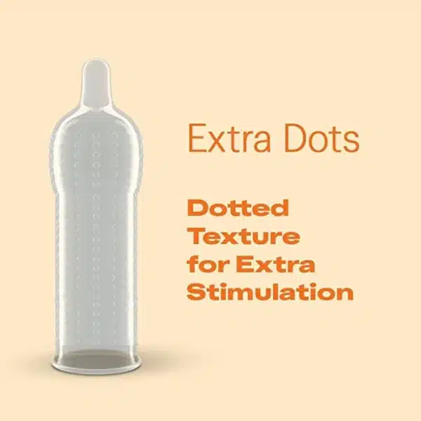 Durex Extra Dots - 10 Condoms - Image 4