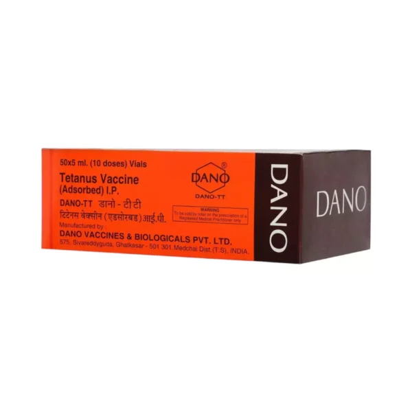 DANO-TT Tetanus Toxoid Injection 0.5ml – 50 Ampoules - Image 2