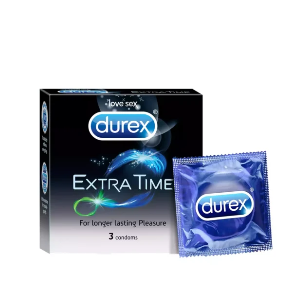 Durex Extra Time Condom 3pcs Box | Made In India | - Image 2