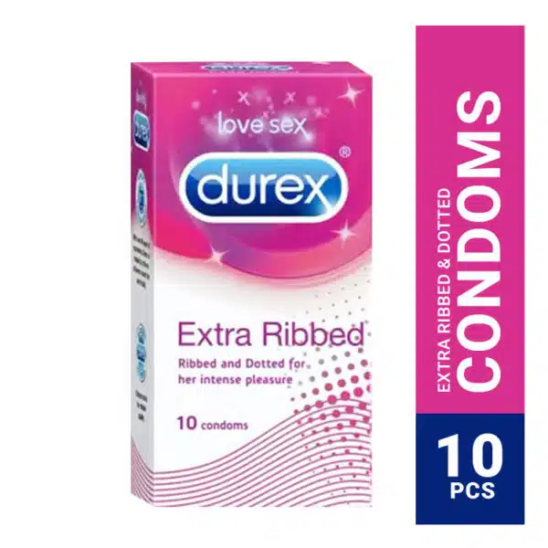 Durex Extra Ribbed - 03 Condoms - Image 2