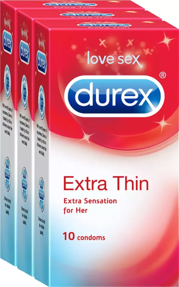 Durex Extra Thin - 03 Condoms - Image 2
