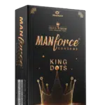 Manforce King Dots Condoms 10 Pcs – 1572 Spiral Dots for Enhanced Sensation