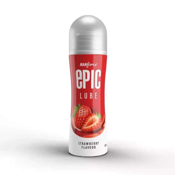 MANFORCE Epic Strawberry Lube | Water-based Lubricant  (60 ml) - Image 4