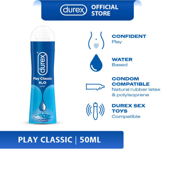 Durex Play Classic H2O Lube-50 ml - Image 3