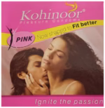 Kohinoor Pink 49mm Smallest Indian Condom ( Tight Fitting)1 Box (10 Pcs) - Image 2