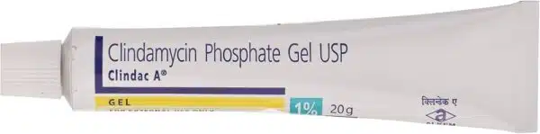 Clindac-A Gel 20gm – Clindamycin 1% w/w Topical Gel for Acne - Image 2