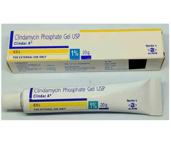 Clindac-A Gel 20gm – Clindamycin 1% w/w Topical Gel for Acne - Image 4