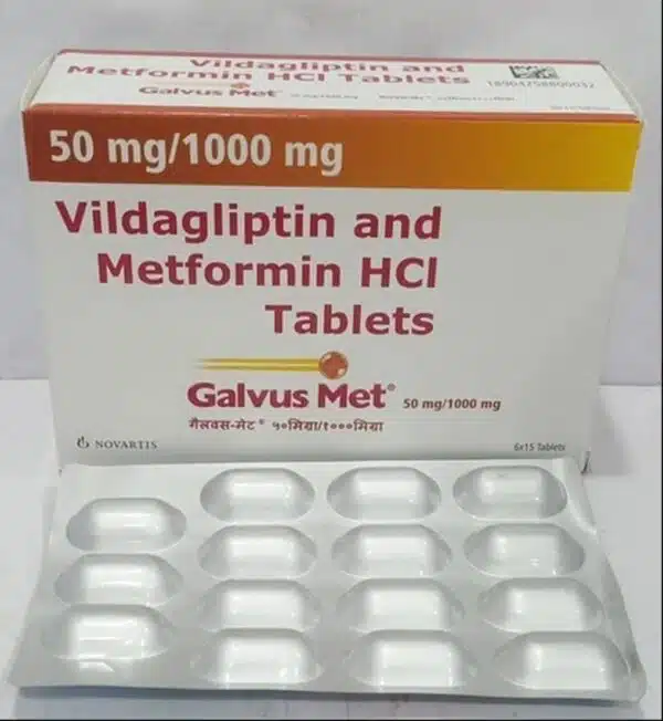 Galvus Met 50 mg/1000 mg-15 Tablet - Image 3