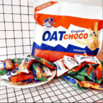 Oat choco chocolate 400gm packet - Image 2
