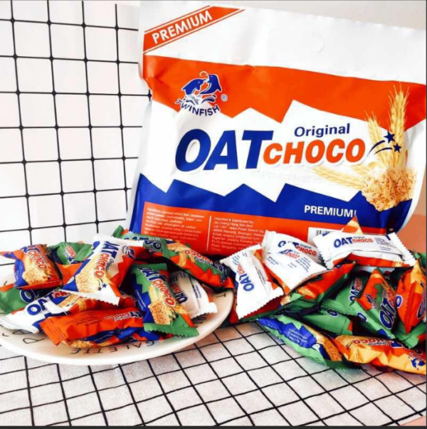 Oat choco chocolate 400gm packet - Image 2