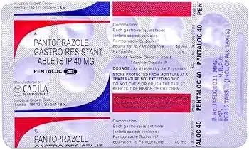 Pentaloc 40mg Tablet – Pantoprazole for the Management of Acid-Related Stomach Conditions - Image 2