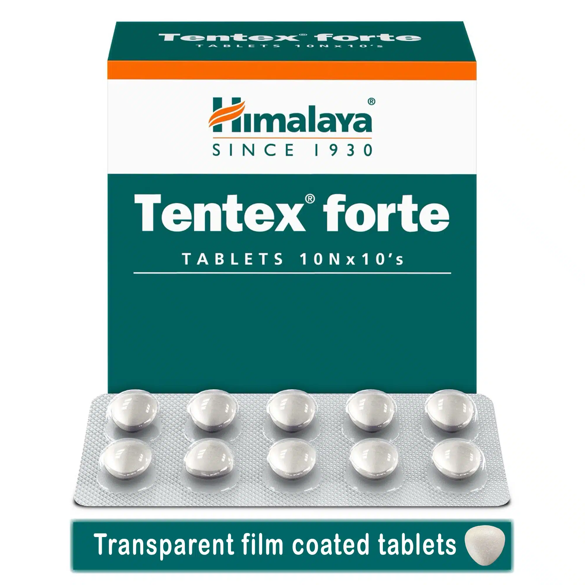 TENTEX FORTE TABLETS 10Nx10s FRONT INDIA 14075 IMS RGB - Figmart