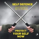 Safety Stick 3-section Telescopic Self-Protect Emergency Sports Escape Tool long - Image 2