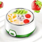 Automatic Stainless Steel - ABS + PP - 220-240V - 15W - 1L Capacity - On/Off Switch - Light Indicator - 7-9 Hours Preparation Time - Doi Yogurt Maker - Image 2