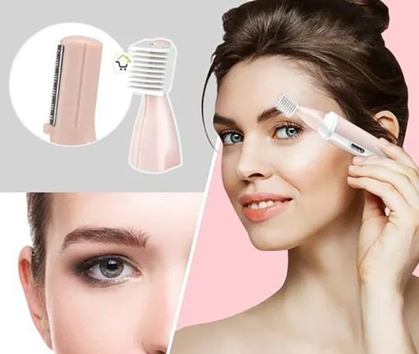 Kemei KM-3024 Wet & Dry Women's Multi-Usage Grooming Kit – 4-in-1 Rechargeable Hair Removal Solution - Image 2