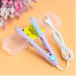 Mini Hair Straightener Multicolor Flat Iron Curler Ceramic Tourmaline Plate Easy Use And Carry Pocket Curling Styling Tool - Image 3