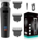 VGR V-937 Professional Rechargeable Electric Hair Trimmer – Powerful Cordless Grooming with 500-Minute Runtime