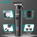 VGR V-937 Professional Rechargeable Electric Hair Trimmer – Powerful Cordless Grooming with 500-Minute Runtime - Image 3