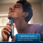 Philips BT1232/18 Beard Trimmer Series 1000 – SkinProtect Comb, Self-Sharpening Blades & Cordless Convenience - Image 4