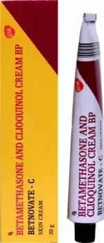 Betnovate-C Cream 30gm – Effective Relief for Inflamed Skin with Secondary Bacterial Infection - Image 2