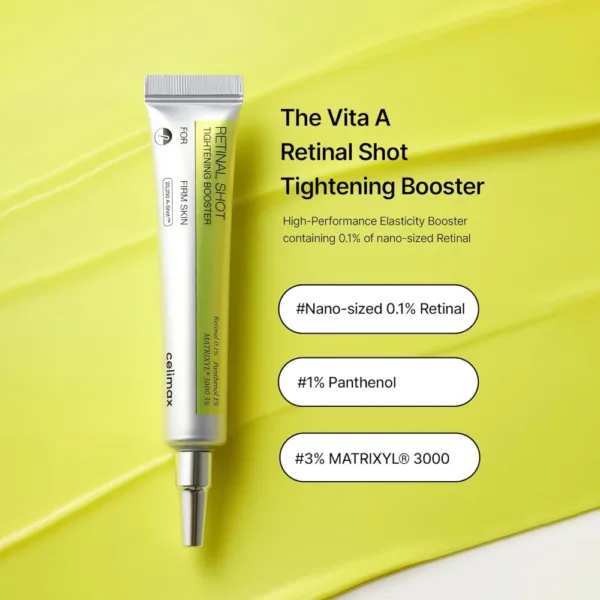 Celimax The Vita-A Retinal Shot Tightening Booster – Advanced Korean Retinal Treatment for Firmer, Smoother Skin - Image 4