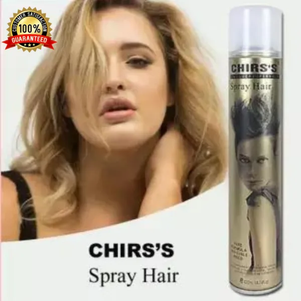 CHIRSS Hair Spray 420ml – Long-Lasting Hold for Perfect Hair Styling - Image 3