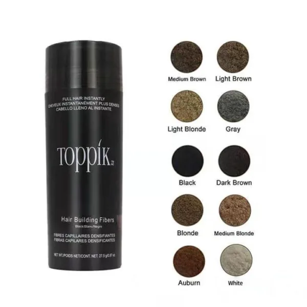 Toppik Hair Building Fibers 27.5G Black - Hair Spray - Image 2
