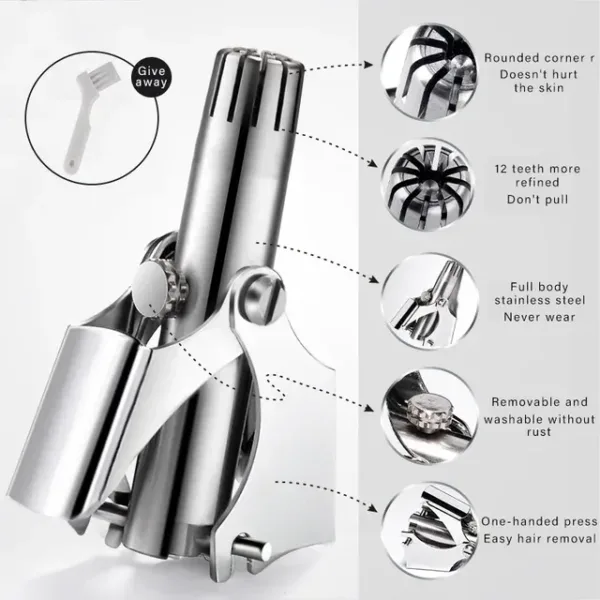 Stainless Nose Trimmer - Image 2