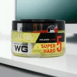 Gatsby Water Gloss Super Hard Wet Look Hair Gel 30g – Level 5 Strong Hold, High Shine & Easy Wash Formula