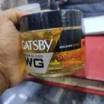 Gatsby Water Gloss Super Hard Wet Look Hair Gel 30g – Level 5 Strong Hold, High Shine & Easy Wash Formula - Image 3